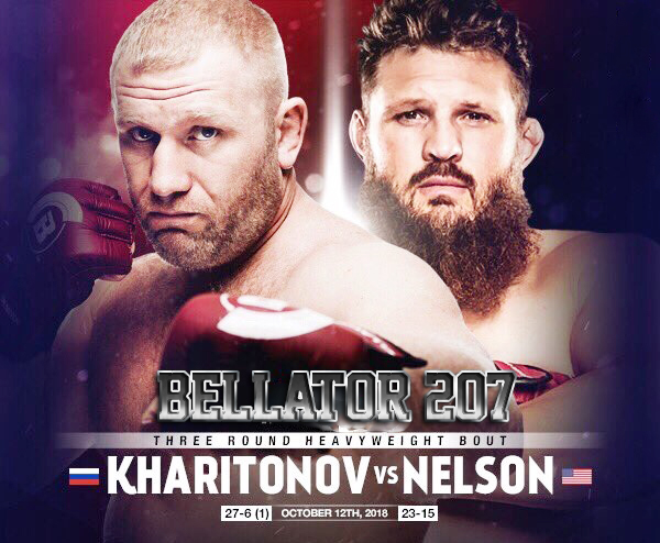 Бой Сергей Харитонов vs. Рой Нельсон на Bellator 207